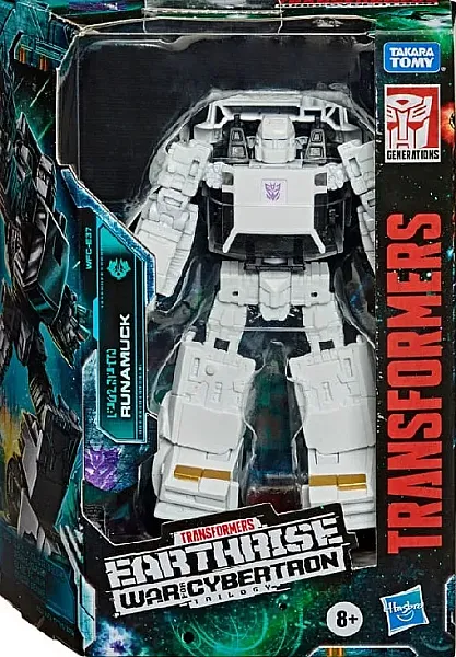 TRANSFORMERS GENERATIONS WAR FOR CYBERTRON: EARTHRISE DELUXE CLASS ACTION FIGURE RUNAMUCK 14 CM